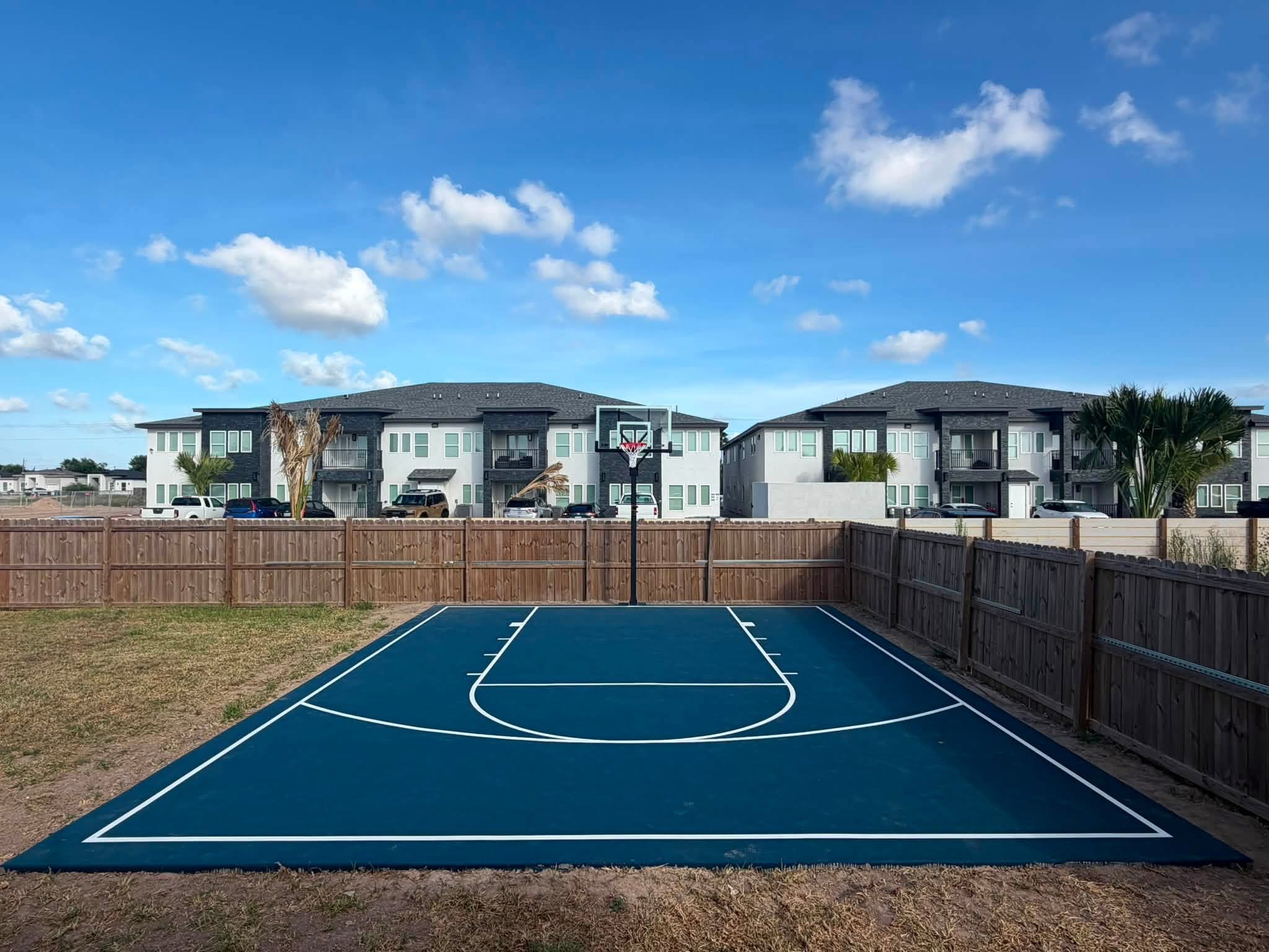 Residential Basketball Court Resurfacing